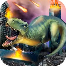 Dino Simulator City Attack