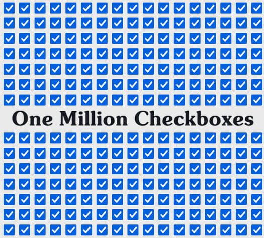 One Million Checkboxes