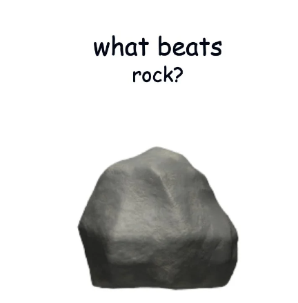 What Beats Rock